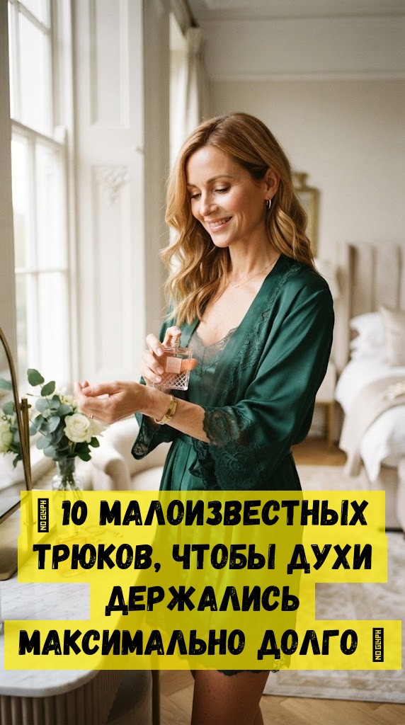 💎 10 малоизвестных трюков, чтобы духи держались МАКСИМАЛЬНО долго 💫