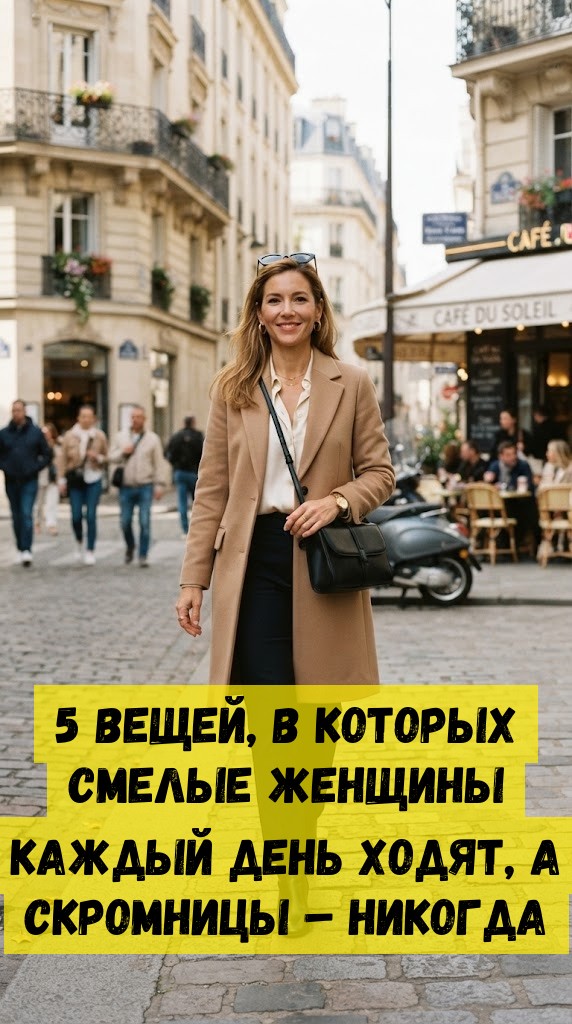5 вещей, в которых смелые женщины каждый день ходят, а скромницы &ndash; никогда