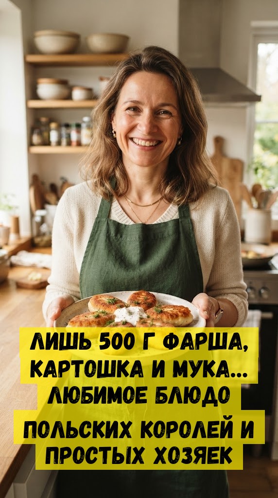 Лишь 500 г фарша, картошка и мука&hellip; Любимое блюдо польских королей и простых хозяек