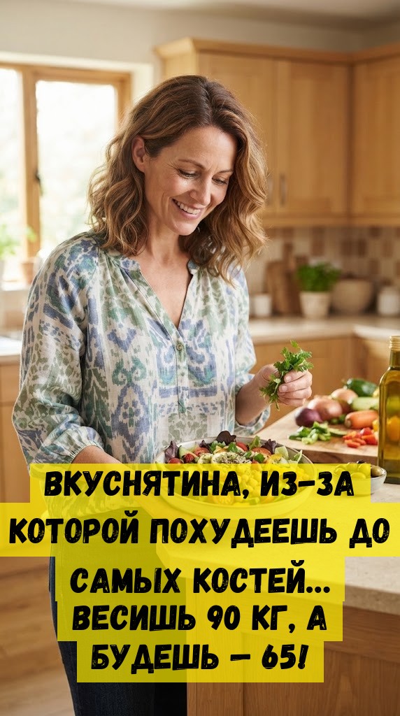 Вкуснятина, из-за которой похудеешь до самых костей&hellip; Весишь 90 кг, а будешь &mdash; 65!