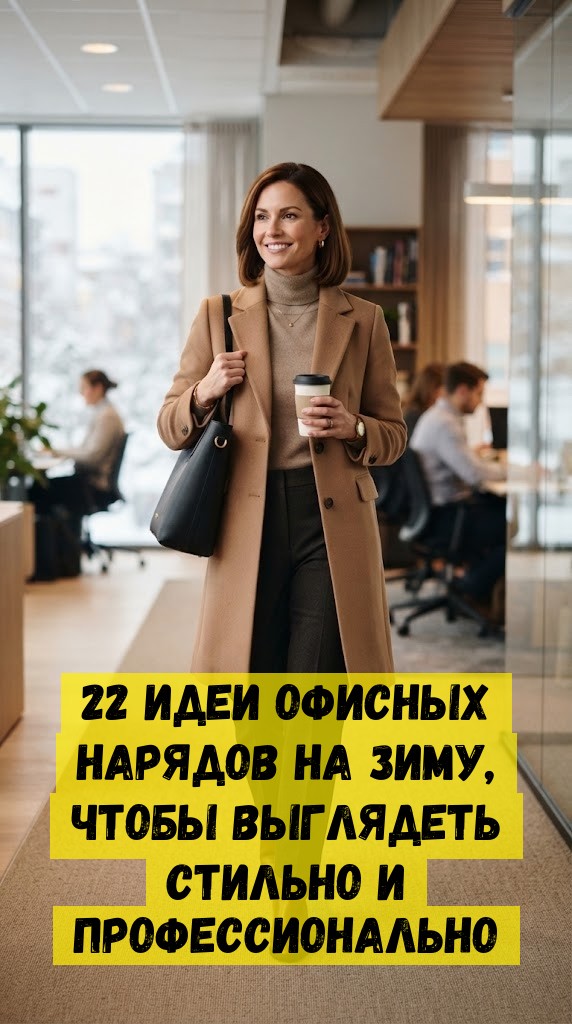 22 идеи офисных нарядов на зиму, чтобы выглядеть стильно и профессионально
