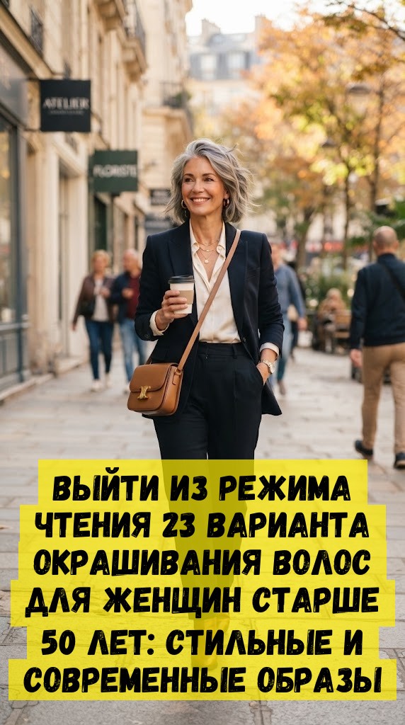 Выйти из режима чтения 23 варианта окрашивания волос для женщин старше 50 лет: стильные и современные образы