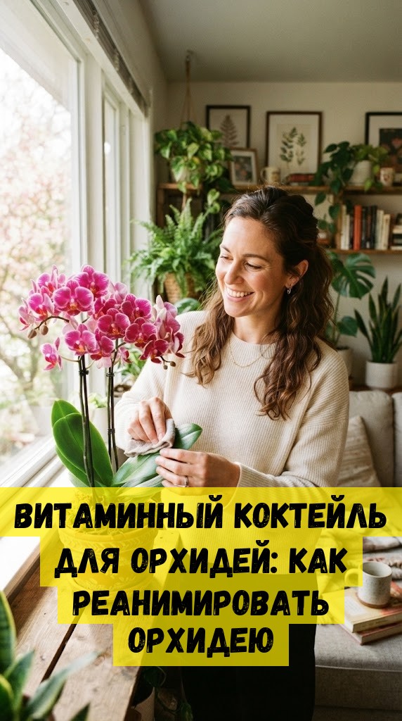 Витаминный коктейль для орхидей: как реанимировать орхидею
