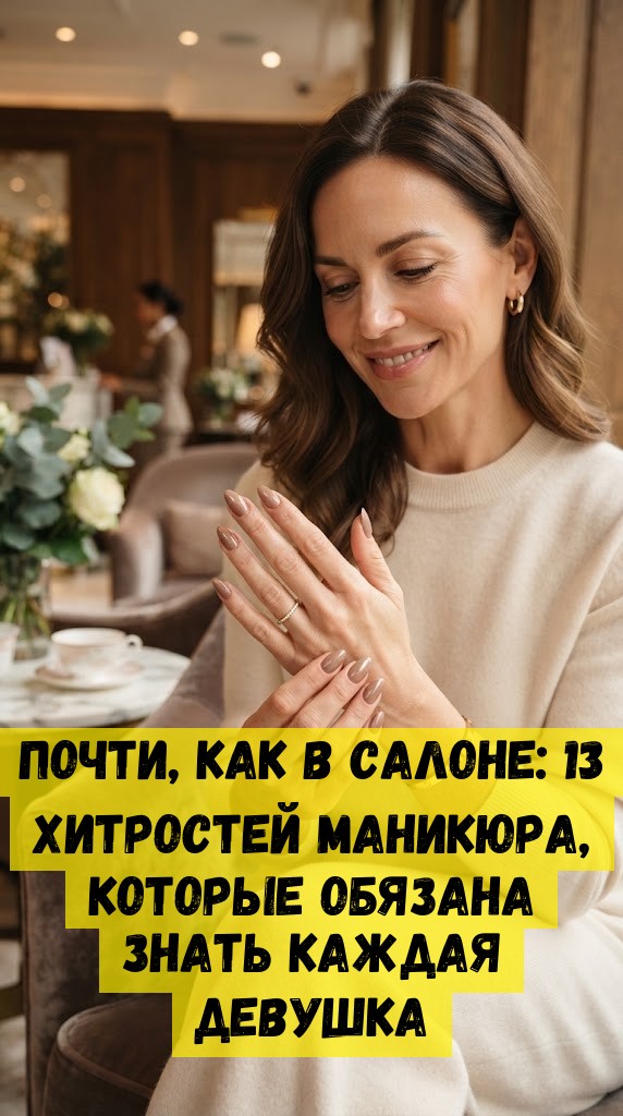 Почти, как в салоне: 13 хитростей маникюра, которые обязана знать каждая девушка