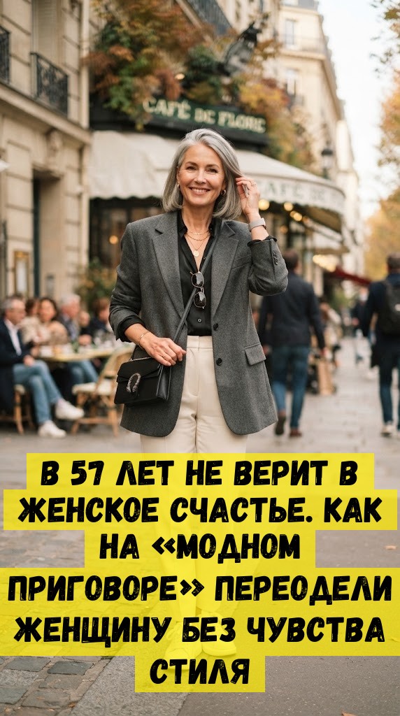 В 57 лет не верит в женское счастье. Как на «Модном приговоре» переодели женщину без чувства стиля В 57 лет не верит в женское счастье. Как на «Модном приговоре» переодели женщину без чувства стиля