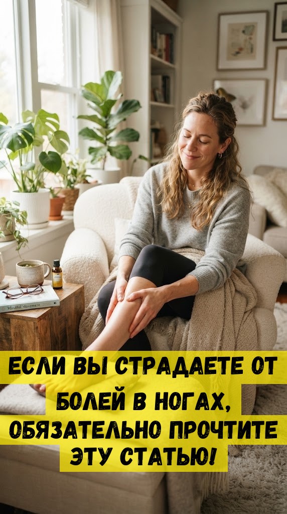 Если Вы Страдаете От Болей В Ногах, Обязательно Прочтите Эту Статью!