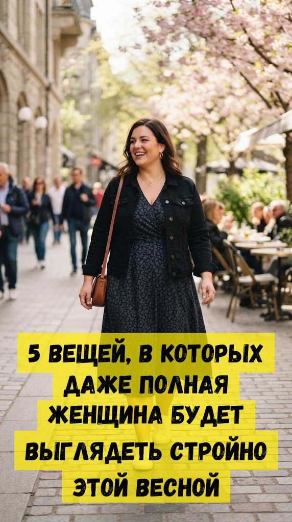 5 вещей, в которых даже полная женщина будет выглядеть стройно этой весной