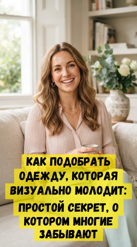 Как подобрать одежду, которая визуально молодит: простой секрет, о котором многие забывают Как подобрать одежду, которая визуально молодит: простой секрет, о котором многие забывают