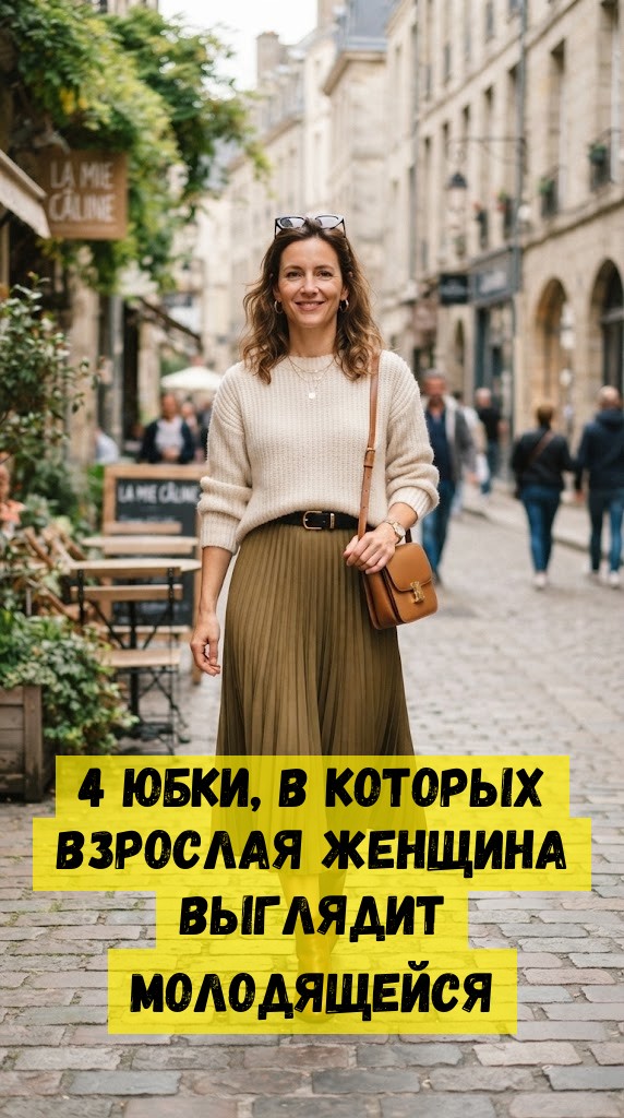 4 юбки, в которых взрослая женщина выглядит молодящейся
