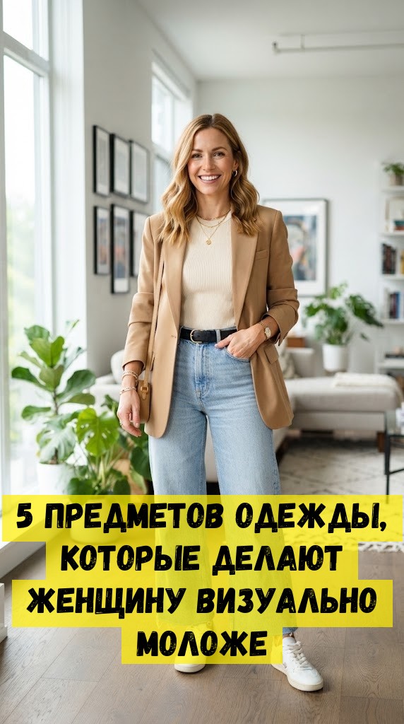 5 предметов одежды, которые делают женщину визуально моложе