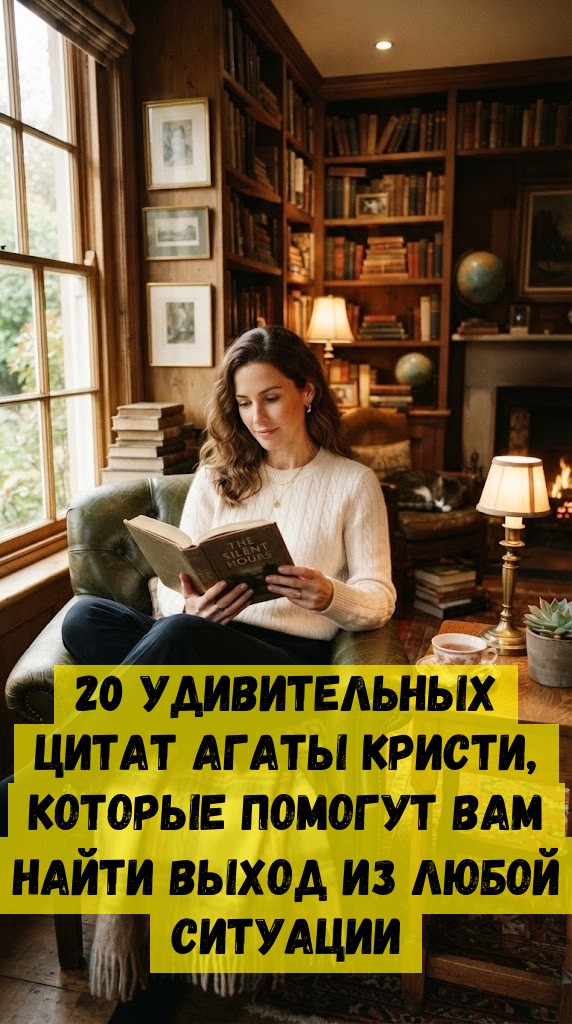 20 удивительных цитат Агаты Кристи, которые помогут вам найти выход из любой ситуации