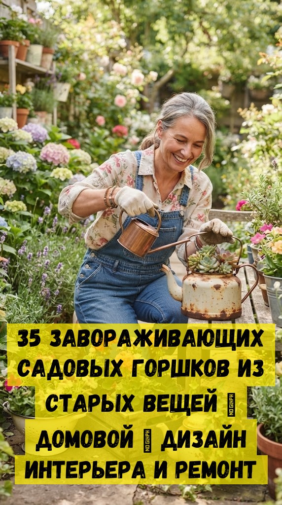 35 Завораживающих садовых горшков из старых вещей | Домовой | Дизайн интерьера и ремонт 35 Завораживающих садовых горшков из старых вещей | Домовой | Дизайн интерьера и ремонт
