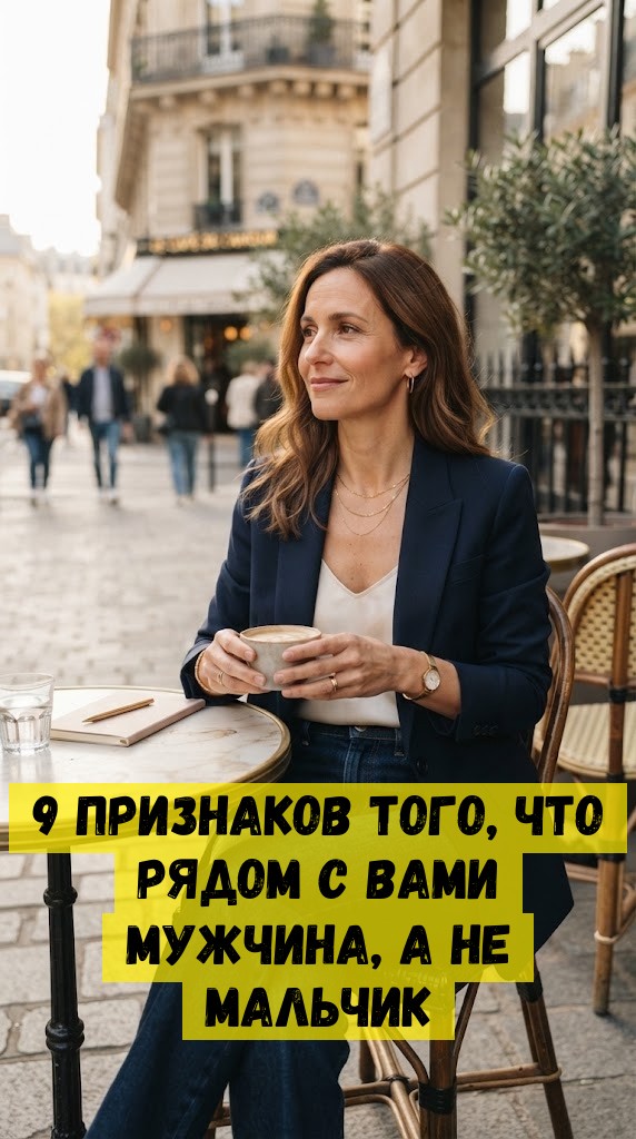 9 признаков того, что рядом с вами мужчина, а не мальчик