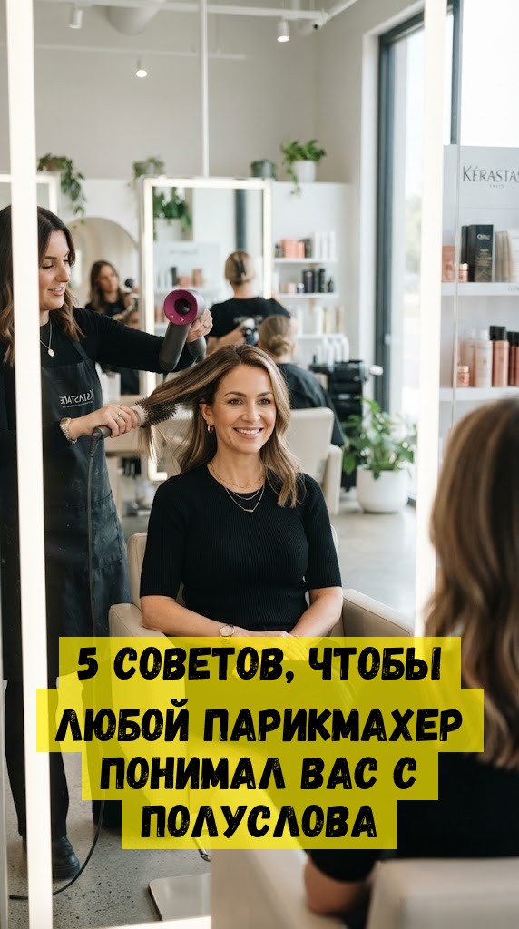 5 советов, чтобы любой парикмахер понимал вас с полуслова
