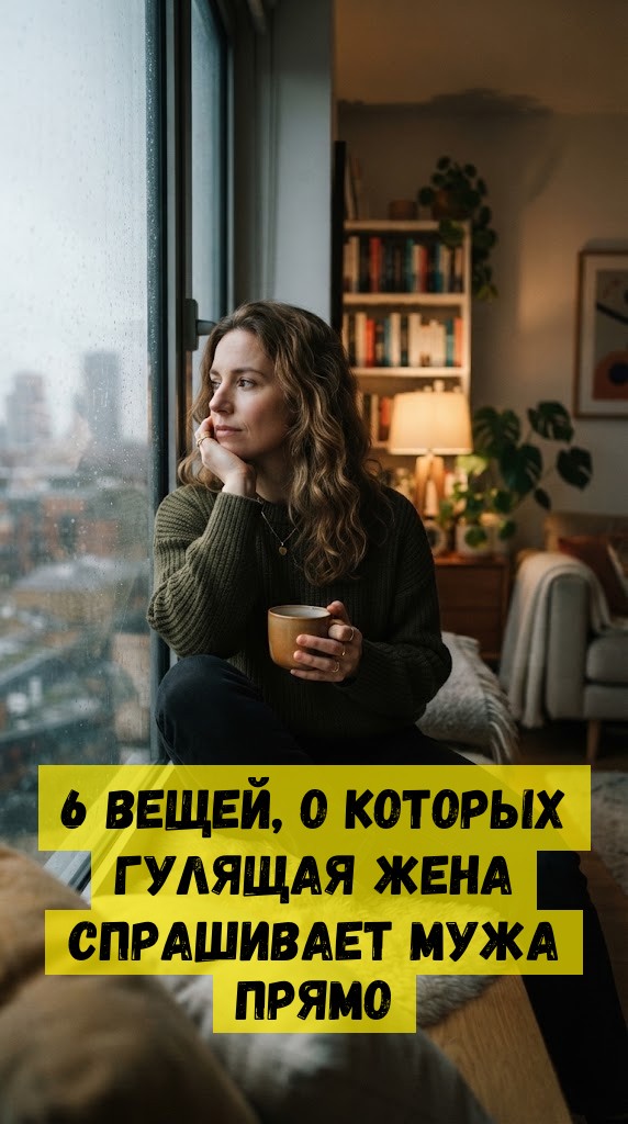 6 вещей, о которых гулящая жена спрашивает мужа прямо