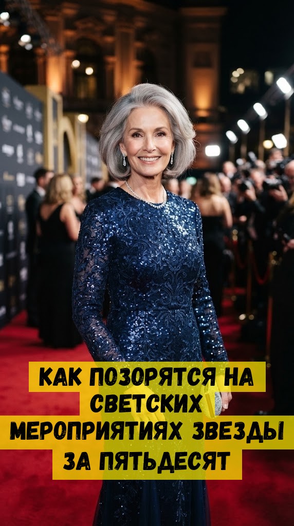 Как позорятся на светских мероприятиях звезды за пятьдесят