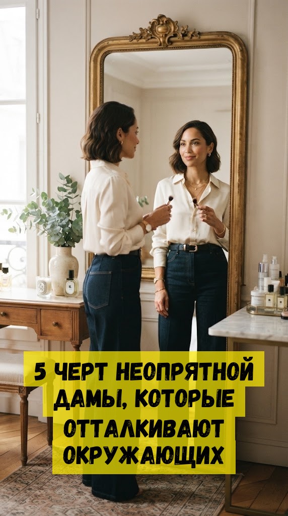 5 черт неопрятной дамы, которые отталкивают окружающих