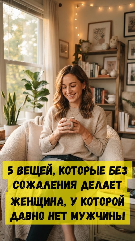 5 вещей, которые без сожаления делает женщина, у которой давно нет мужчины