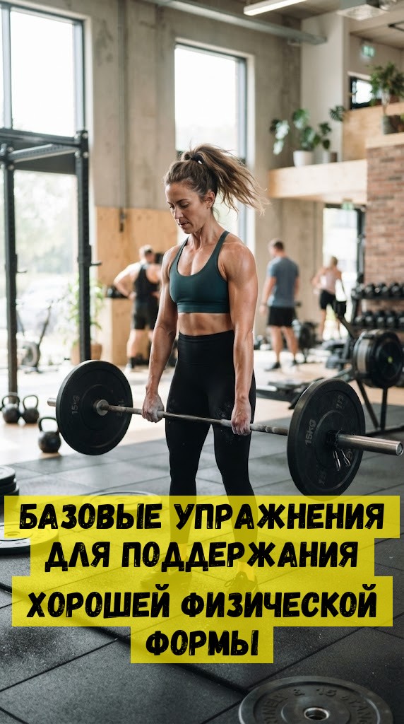 Базовые упражнения для поддержания хорошей физической формы