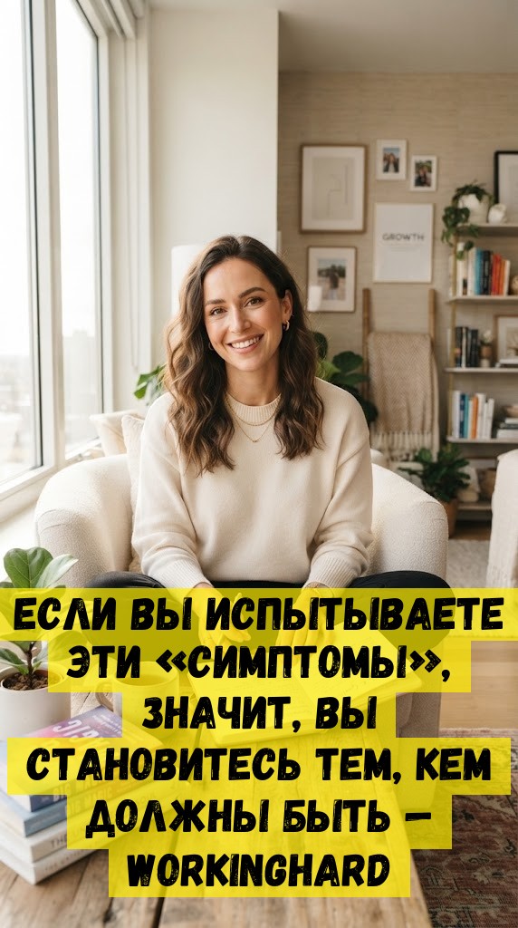 Если вы испытываете эти &laquo;симптомы&raquo;, значит, вы становитесь тем, кем должны быть &mdash; WorkingHard