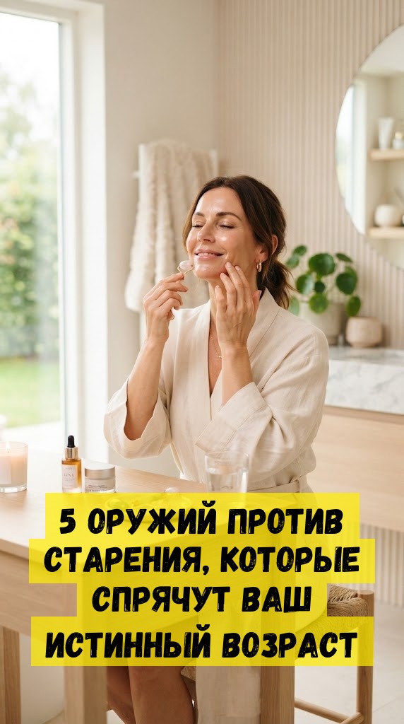 5 оружий против старения, которые спрячут ваш истинный возраст