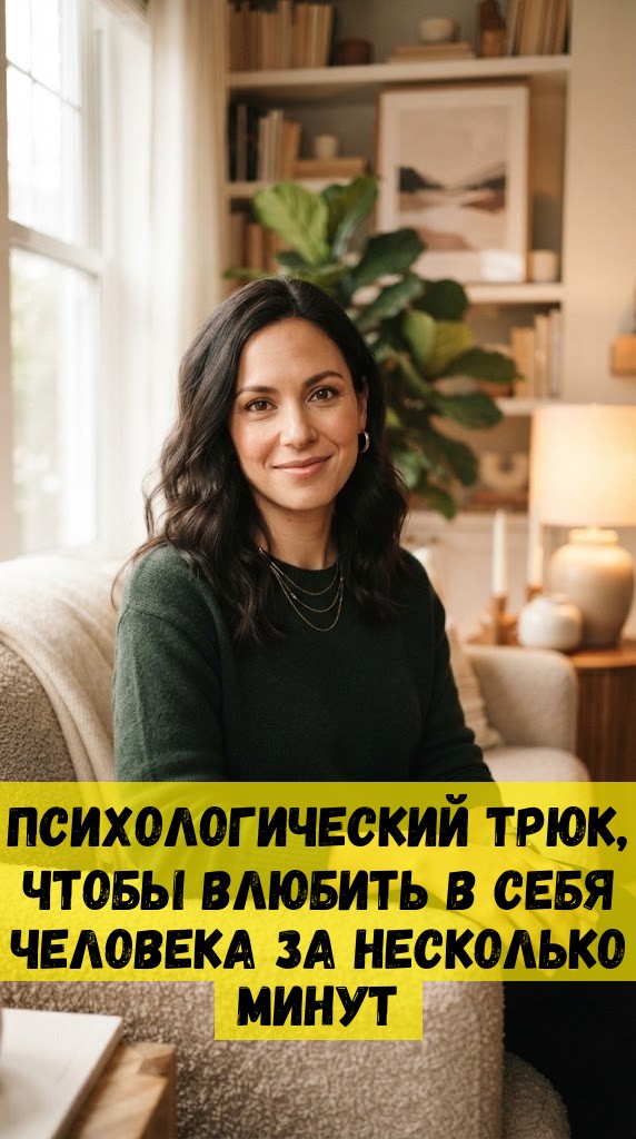 Психологический трюк, чтобы влюбить в себя человека за несколько минут