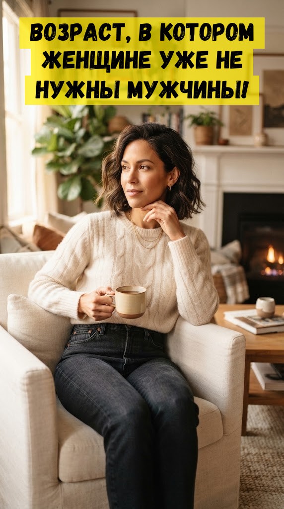 Возраст, в котором женщине уже не нужны мужчины!