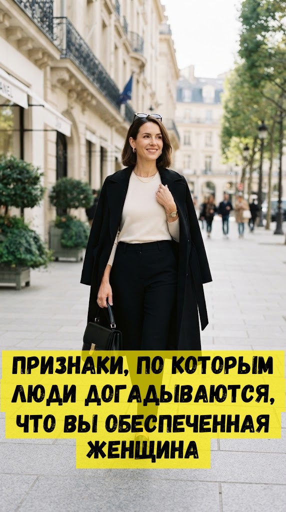 Признаки, по которым люди догадываются, что вы обеспеченная женщина