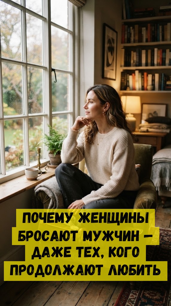Почему женщины бросают мужчин &mdash; даже тех, кого продолжают любить
