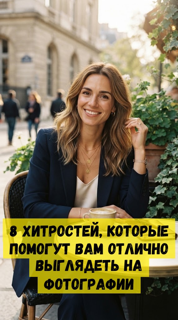 8 хитростей, которые помогут вам отлично выглядеть на фотографии 8 хитростей, которые помогут вам отлично выглядеть на фотографии