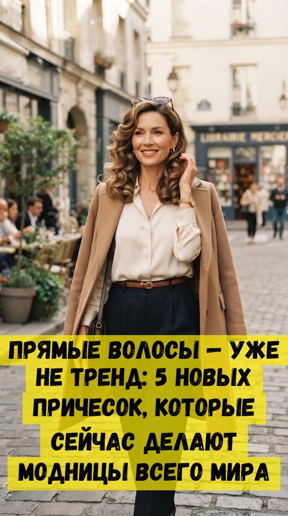 Прямые волосы &mdash; уже не тренд: 5 новых причесок, которые сейчас делают модницы всего мира