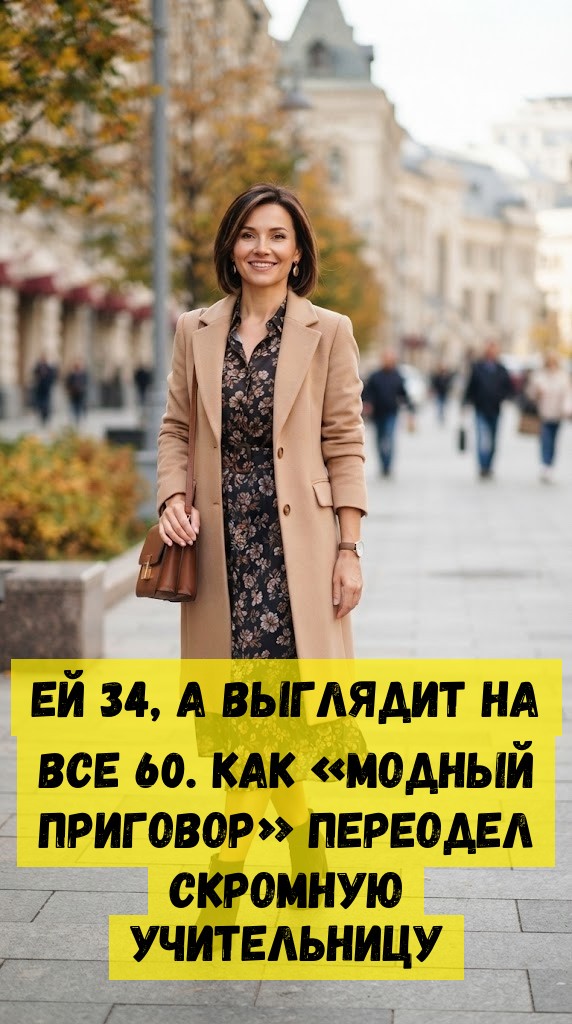 Ей 34, а выглядит на все 60. Как &laquo;Модный приговор&raquo; переодел скромную учительницу