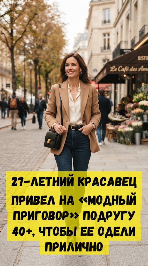 27-летний красавец привел на «Модный приговор» подругу 40+, чтобы ее одели прилично 27-летний красавец привел на «Модный приговор» подругу 40+, чтобы ее одели прилично