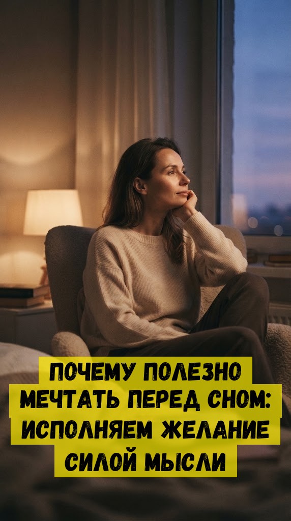 Почему полезно мечтать перед сном: исполняем желание силой мысли
